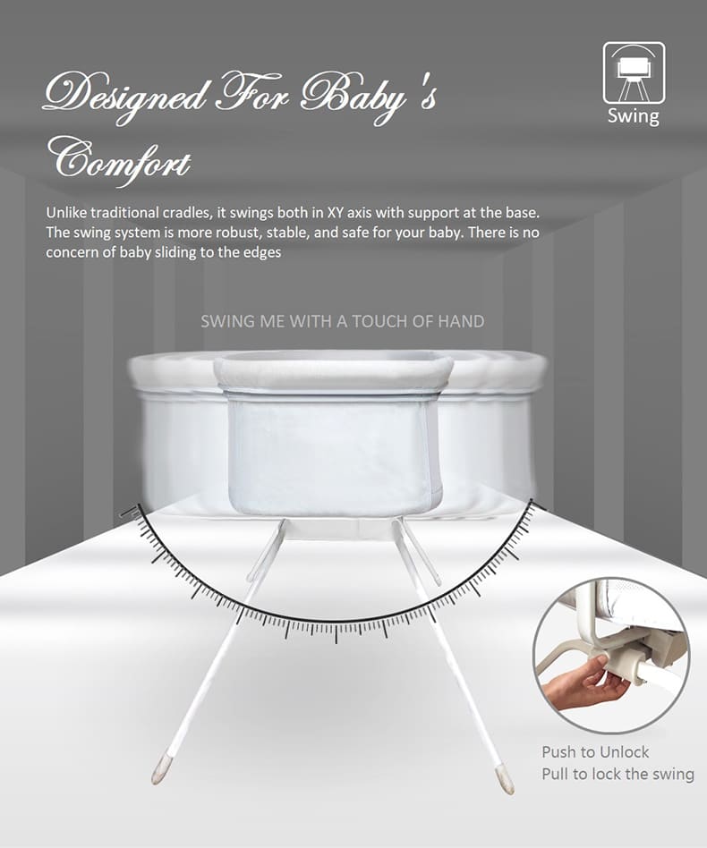 Slider Swing Baby Cradle