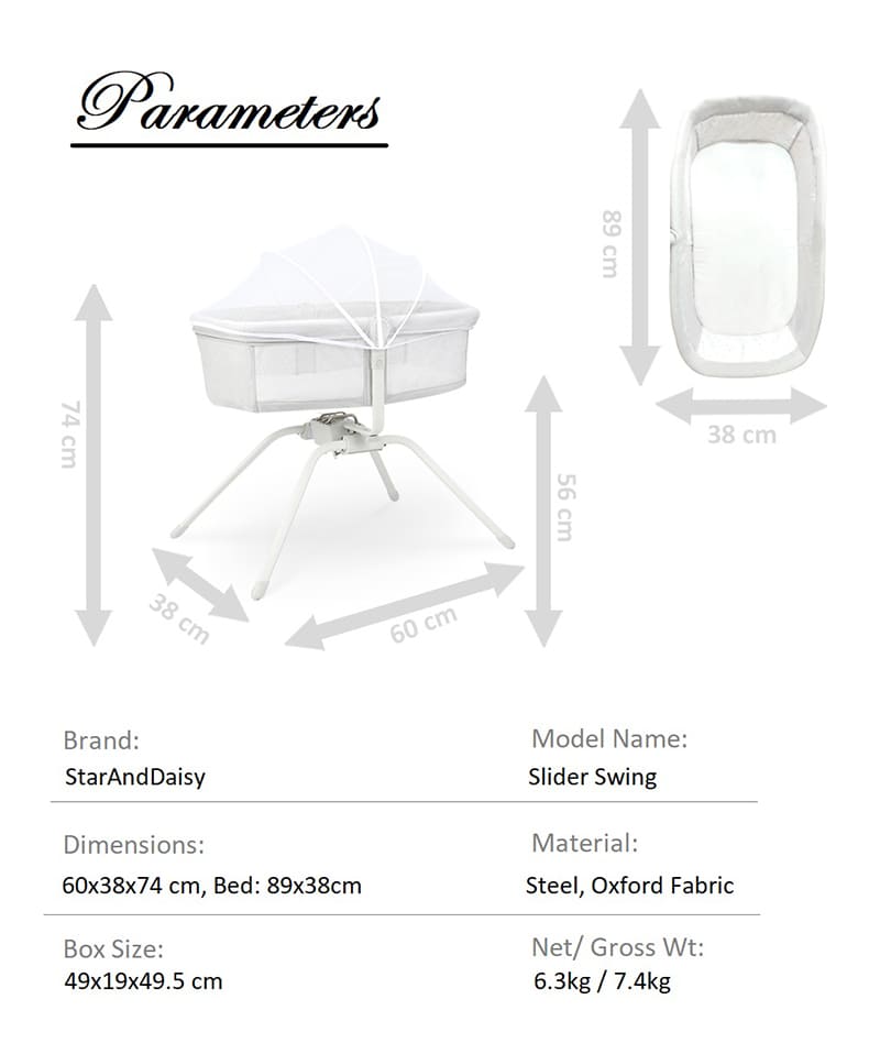Slider Swing Baby Cradle