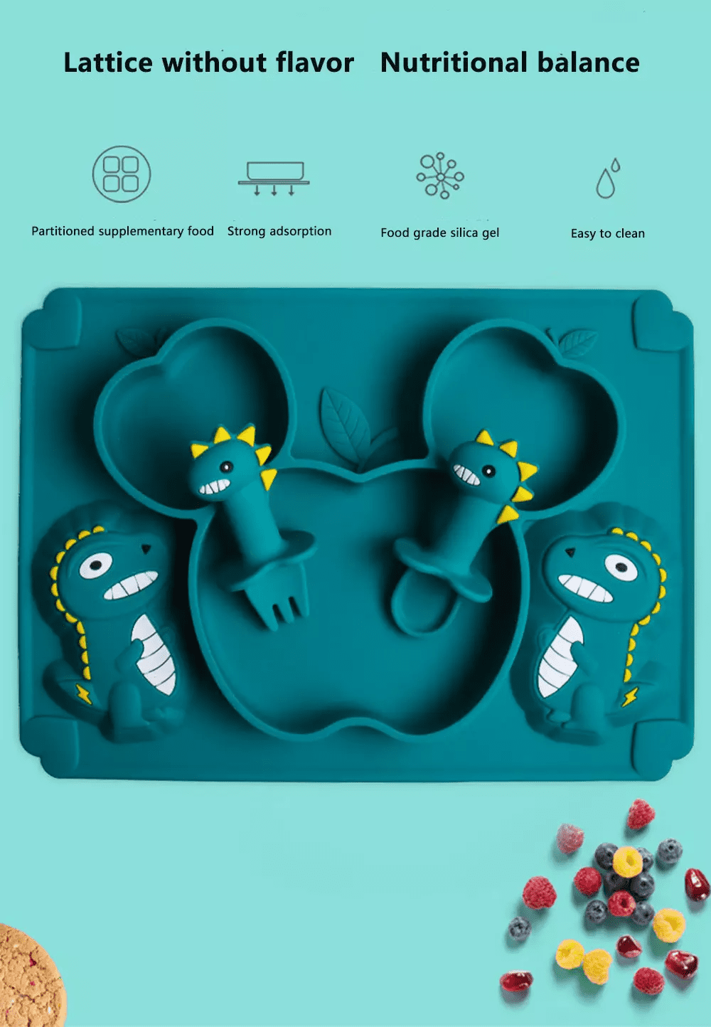 feeding plate set