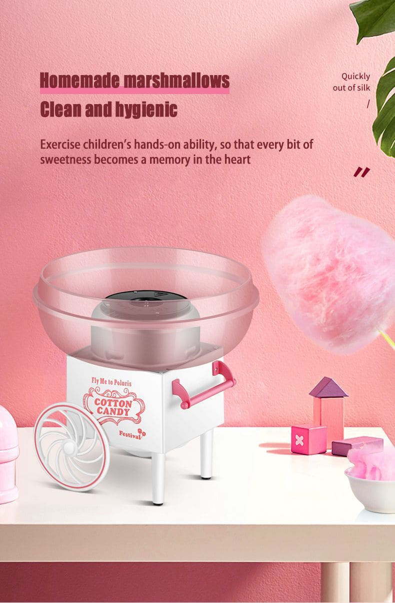 white cotton candy