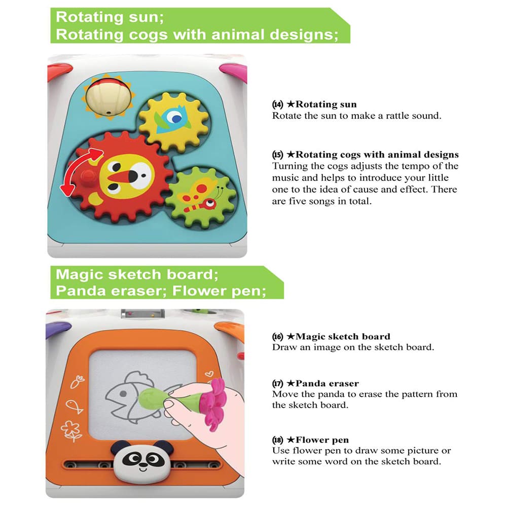Hola Forest Activity Pyramid Learning Games