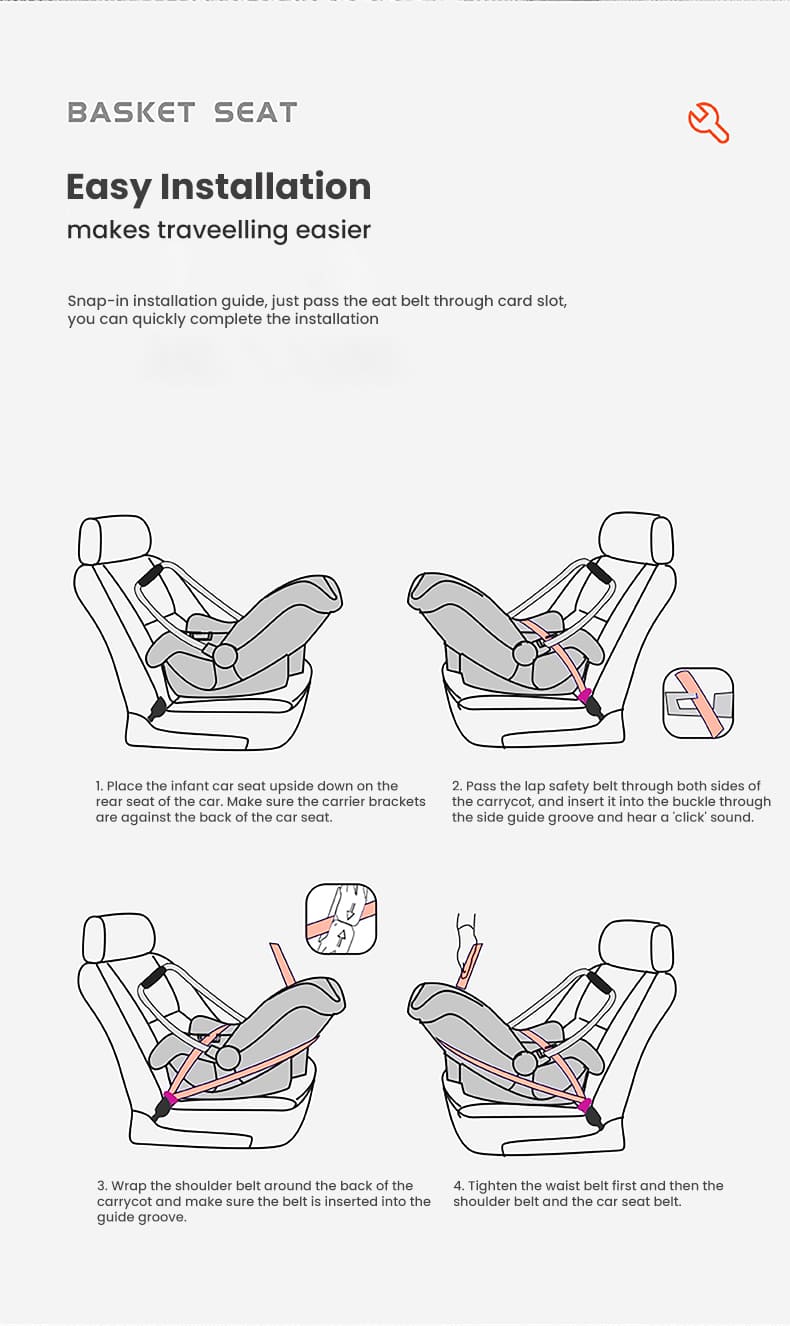 baby car seat carry cot
