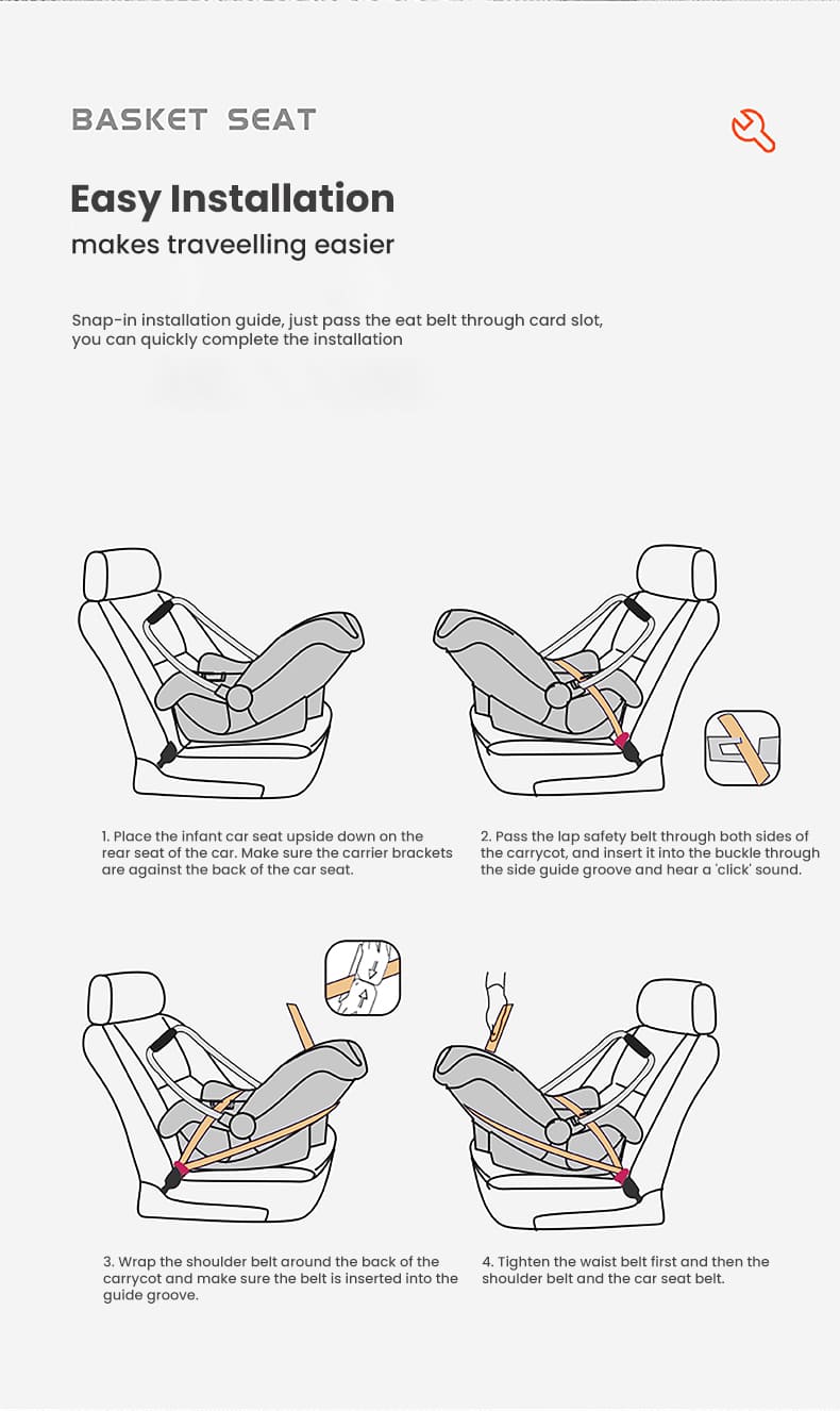 baby car seat carry cot