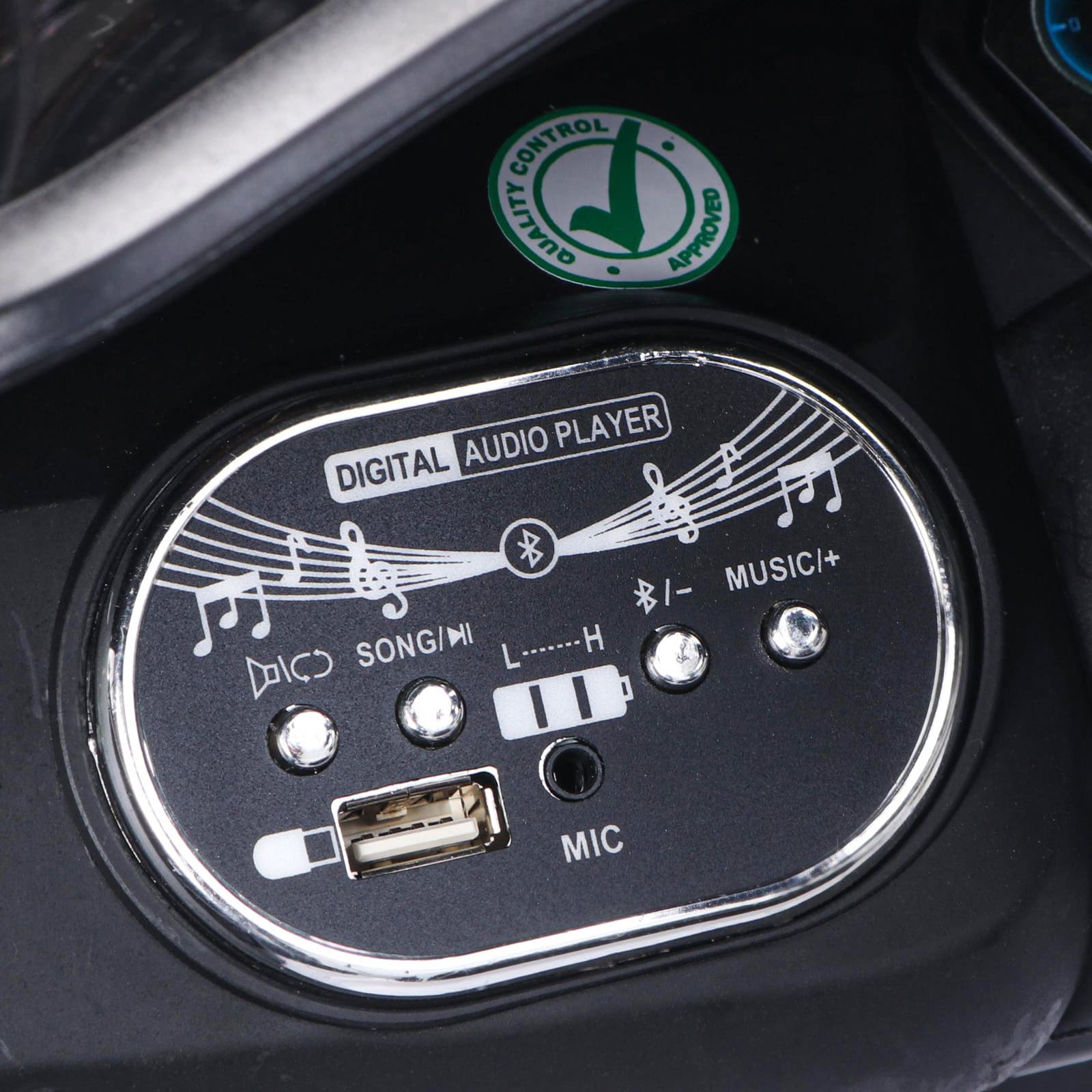 car with music control