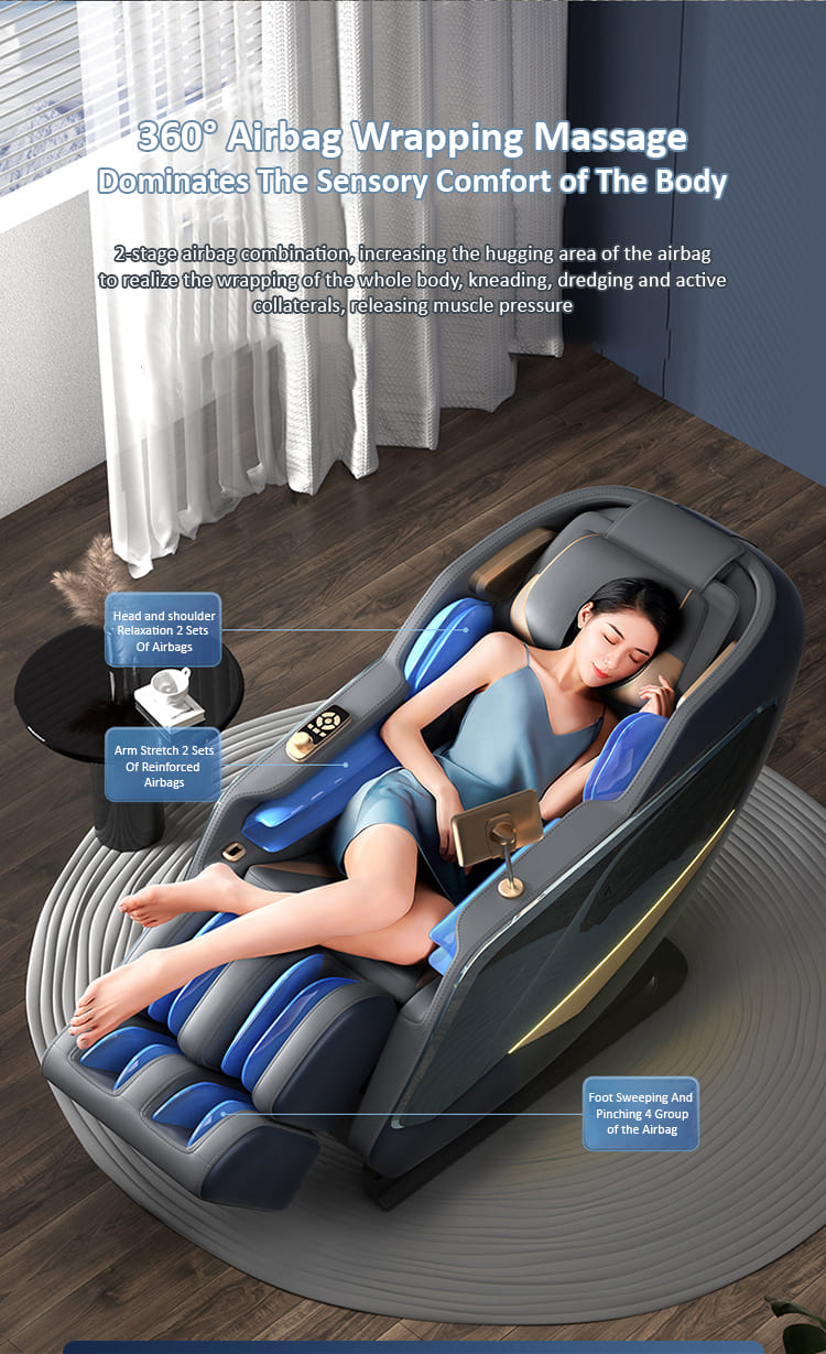 deluxe massage chair zero gravity