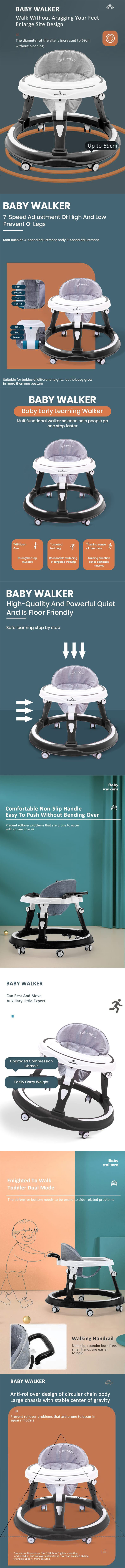 Best Baby Cot Cradle Rocker Stroller High Chair Bed Online