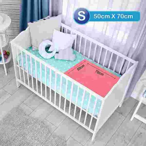 StarAndDaisy Auto Dry Extra Absorbent Dry Sheet and Waterproof Dry Sheet for Baby - Small 50 x 70cm - Assorted Color