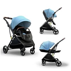 Lightweight Compact Baby Stroller Pram for Airplane Travel - StarAndDaisy