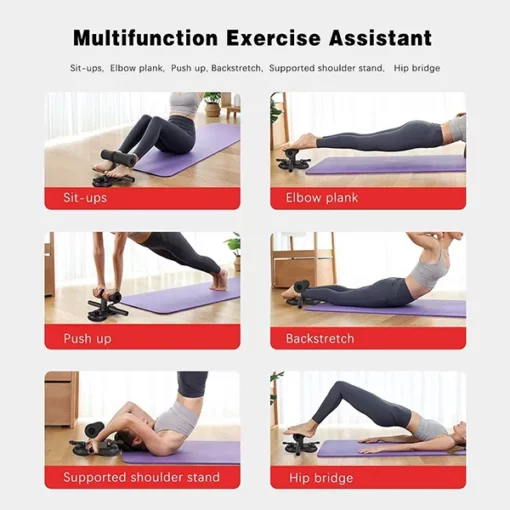 SND by StarAndDaisy - Sit Up Bar for Floor, Crunches Portable Self-Suction Sit Up Assistant Device - Image 4