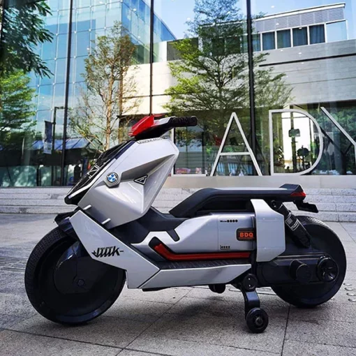 StarAndDaisy Ride on Scooter, Super Bike for Kids 12 Months to 72 Months. Rechargeable Battery Operation (Grey) - Image 2