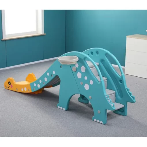 StarAndDaisy Dinosaur Slide Set With Hoop - Blue (Giraffe) - Image 5