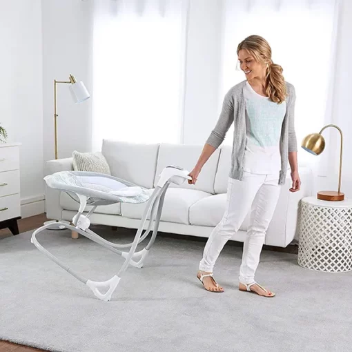 [Refurbished] StarAndDaisy International Baby Rockers Swings with Rotatable Toys with Two Ways Swing - up to 24-Month Babies - Image 5