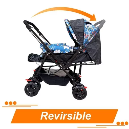 [Refurbished] StarAndDaisy Durable Sunshine Stroller Pram for Baby/Kids (Rainbow) - Image 5