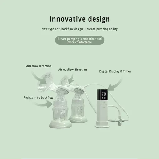 StarAndDaisy Smart Double Breast Pump with several modes and features *Free A box of Dr.Dudu Mlk storage - Image 6