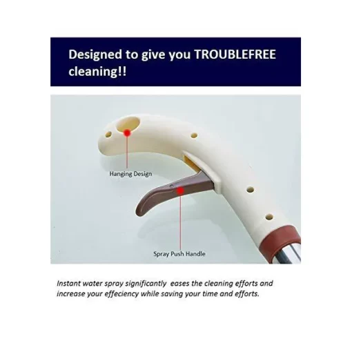 SND Homes Spray Mop with Dust Collector with 2 Super Absorbent Microfiber pad - 510 ml Dispenser - Image 3