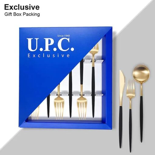 SND Homes Premium Royal Cutlery Set, Made of SUS 304, Gold Polished, High-end for Fine Dining (Set of 6 Dining Spoons) - Image 5
