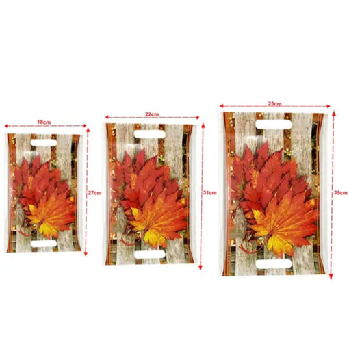 SND Homes Crystal Melamine Serving Tray (Small, Medium and Large) - Set of 3 - Image 3