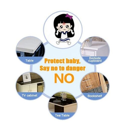 StarAnddaisy Baby Safety Strip Furniture Edge Guard Cushion Corner Cover 2 Meter 6.5 feet Tape Infant Bump Protector (L Shape) - Image 5