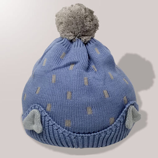 StarAndDaisy Kids Winter Cap (Upto 4 years kids Blue Bayoux)