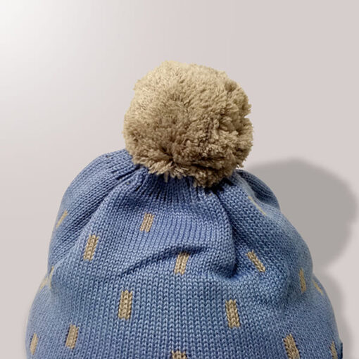 StarAndDaisy Kids Winter Cap (Upto 4 years kids Blue Bayoux) - Image 4