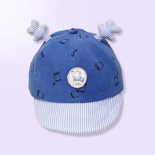 StarAndDaisy Kids Summer Cap (Upto 4 years kids – Blue) - Image 5