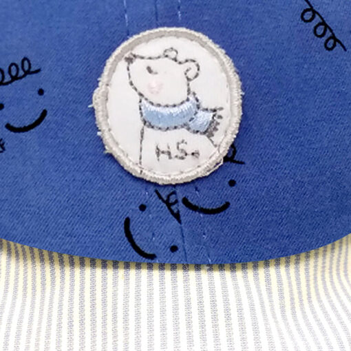 StarAndDaisy Kids Summer Cap (Upto 4 years kids – Blue) - Image 2