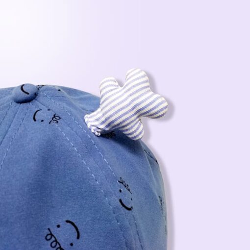 StarAndDaisy Kids Summer Cap (Upto 4 years kids – Blue) - Image 3