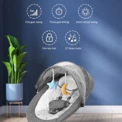 best baby swing with remote control