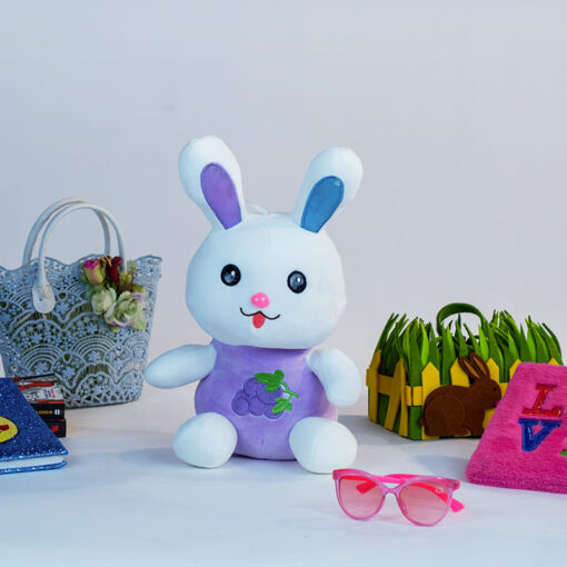 StarAndDaisy Cuddle Toys Series - Fruit Rabbit Plush - Super Soft High Quality (Size - 40cm | Color - Purple)