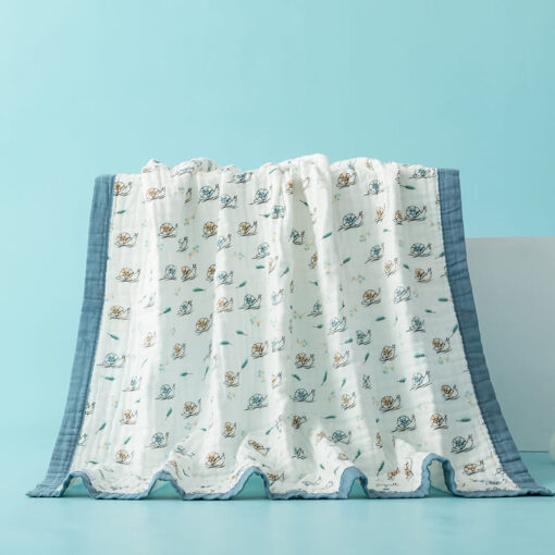Organic Muslin Baby Blanket