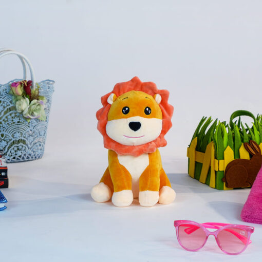 StarAndDaisy Cuddle Toys Series - Simba The Lion King Doll  Plush - Super Soft High Quality (Size - 25cm | Color - Brown & White)
