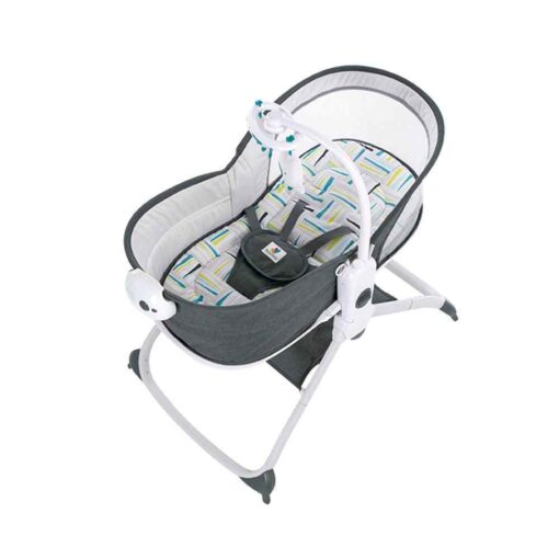 MASTELA 6 IN 1 MULTI-FUNCTION BASSINET- TEAL - Image 4