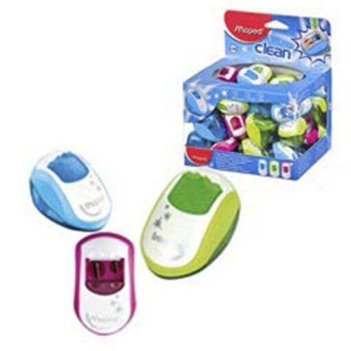 Maped Pencil Sharpener Clean 1hole Canister Blister - Image 2