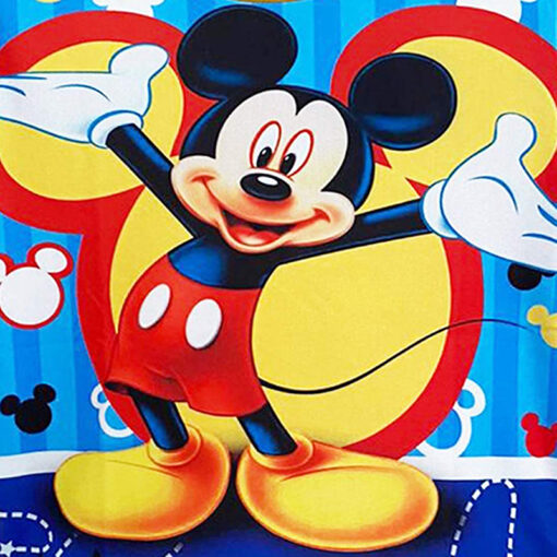 Mickey Mouse Printed Cotton T-shirt for Kids from 2years to 6years - Image 2