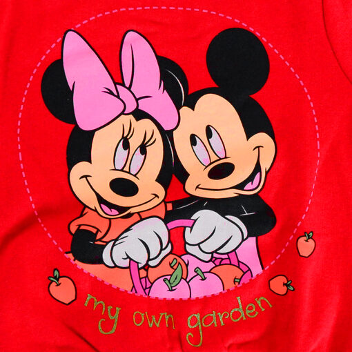 Mickey Mouse Printed Cotton T-shirt for Kids from 2years to 6years - Image 2
