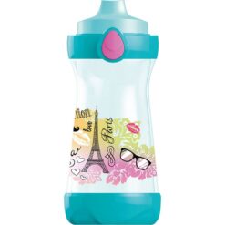 Water Bottle 430ml Paris Fashion