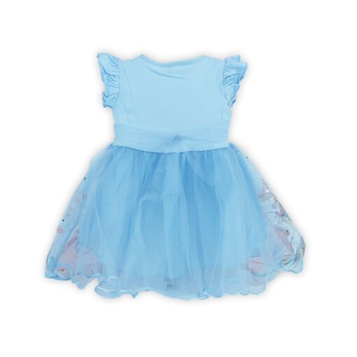 Unicorn Heart Toddler Baby Girl Princesses Belle Dress - Image 3