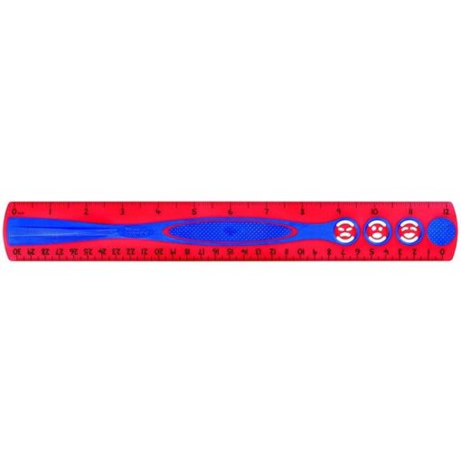 Maped Ruler 30cm Kidy’grip Inch Sleeve - Image 4