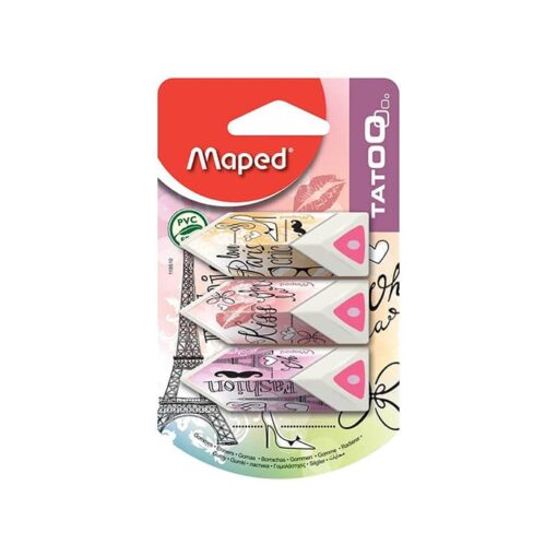 Maped Triangular Pyramid Blister Eraser X3 - Image 3