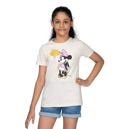 Mickey Mouse Printed Cotton T-shirt for Kids from 2years to 6years - Image 6