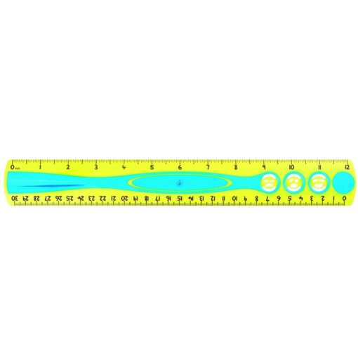 Maped Ruler 30cm Kidy’grip Inch Sleeve - Image 5