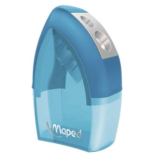 Maped Pencil Sharpener Tonic Metal 2 Holes Canister Blister - Image 5
