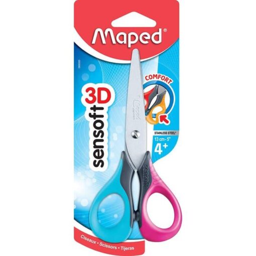 Maped Scissors Sensoft 13 Cm Left Hand Try Me - Image 5