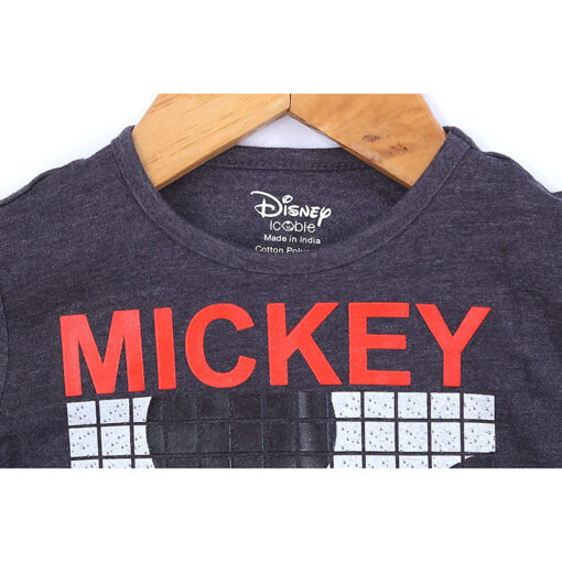 Mickey Mouse Printed Cotton T-shirt for Kids from 2years to 6years - Image 5