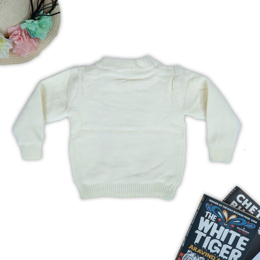 Woolen Bunny Sweater Regular fit Full Sleeves For 1-5 Years Kids - Image 2