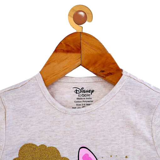 Mickey Mouse Printed Cotton T-shirt for Kids from 2years to 6years - Image 3
