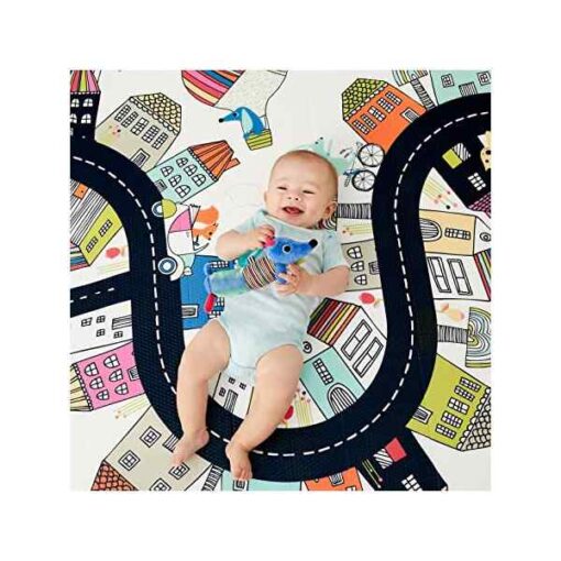 Skip Hop Doubleplay Reversible Playmat, Vibrant Village - Image 2