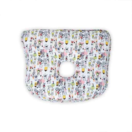 StarAndDaisy Memory Foam Baby Head Shaping Pillow for Preventing Flat Head Syndrome, 0+ Years, 26 cm X 21 cm X 4 cm (Bambi & Friends) - Multicolor - Image 3