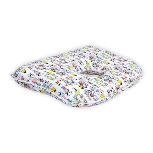 StarAndDaisy Memory Foam Baby Head Shaping Pillow for Preventing Flat Head Syndrome, 0+ Years, 26 cm X 21 cm X 4 cm (Bambi & Friends) - Multicolor - Image 4