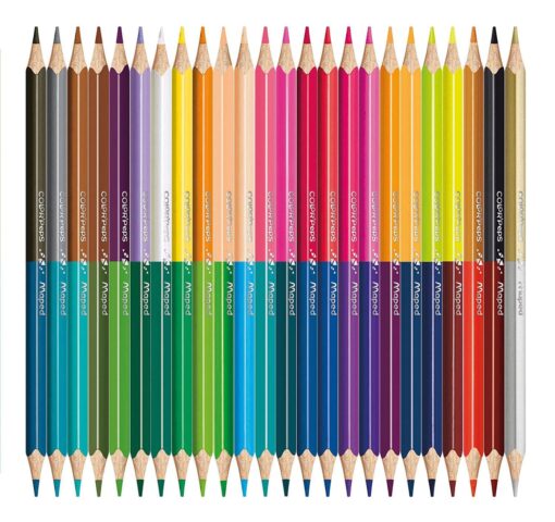 Duo Color Pencils Color’peps X48 Cardboard Box - Image 2